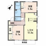シャーメゾン洛陽 B棟の間取り画像