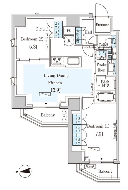 間取図