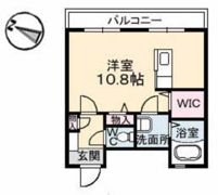 C．C．COURT五日市駅前の間取り画像