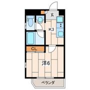 ヴァンヴェール1の間取り画像