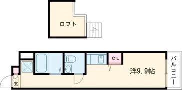 joule則武の間取り画像