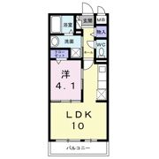 ラフォーレの間取り画像