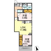 セレスティア東葛西Ⅲの間取り画像