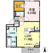 Charmant北千住の間取り画像