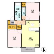 コート レザン ABCDEの間取り画像