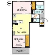 Gesund桂の間取り画像