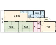ヴェルディール北日吉の間取り画像