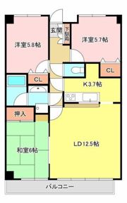 ダイアパレス新居浜繁本町の間取り画像