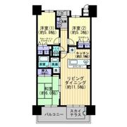 ロイヤルガーデン高松駅南の間取り画像