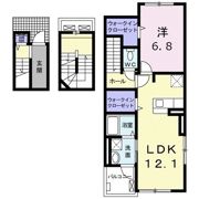 レーヴ旭Ⅰの間取り画像