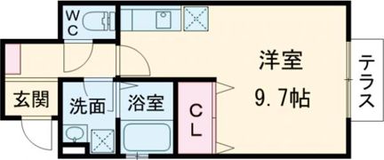 クレイドル奈良町の間取り画像