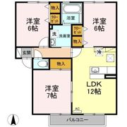 ヴィラージュKの間取り画像