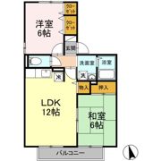 ラ・マーシャ B棟の間取り画像