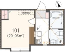 アザーレ・プラネ鶴川の間取り画像