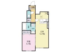 エルグランドパティオ壱番館の間取り画像