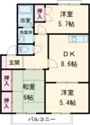 グリーンヴィラ 中町Dの間取り画像