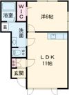 リバーサイド8条西の間取り画像