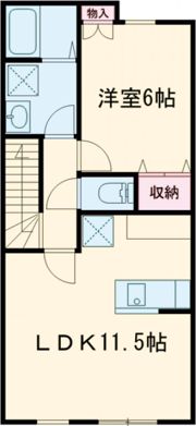 メゾンルーエの間取り画像