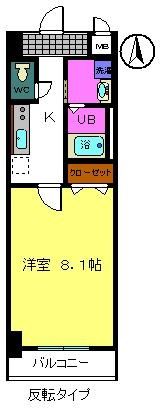 シャルマンフジ和歌山駅前の間取り画像