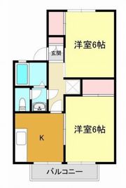 メゾンミヤマコーポラスAの間取り画像