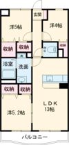 フォレストパーク高岡の間取り画像
