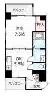 ピュアコート五条の間取り画像