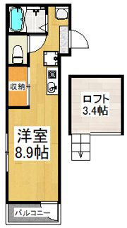 エスコート戸田公園の間取り画像