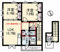 ティエドゥールの間取り画像