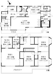 春日部谷原2丁目戸建の間取り画像