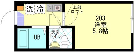 武蔵新城46APの間取り画像