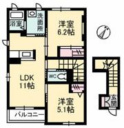 シャーメゾン オーガストの間取り画像