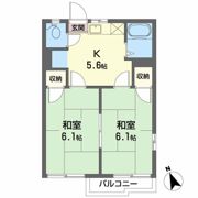 嶋田ハイツの間取り画像