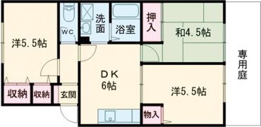 メゾンゼルカバBの間取り画像