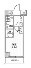 ｼﾞｪﾉｳﾞｨｱ阪東橋ｽｶｲｶﾞｰﾃﾞﾝの間取り画像