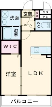 フルールの間取り画像