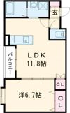 Villa Chaton 高丸の間取り画像