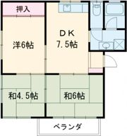 コーポハマダの間取り画像