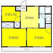ファミールKの間取り画像