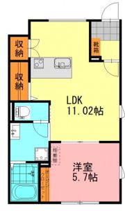 シンビオシスM7の間取り画像