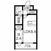 MJC京都西大路Iの間取り画像