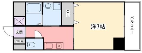 インタービレッジ東延末Ⅱの間取り画像