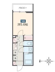 MELDIA柏の間取り画像