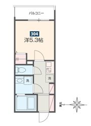 MELDIA柏の間取り画像