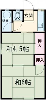カーサ中町の間取り画像