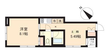 PASEO神宮前の間取り画像