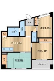 カルム-町田の間取り画像