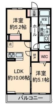 ハイムメゾン朝霞根岸台の間取り画像