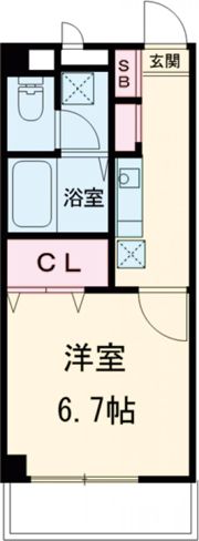 アンプルール フェール 寿の間取り画像