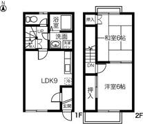 DUPLEX 国王17Aの間取り画像