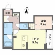 クローリス成和の間取り画像